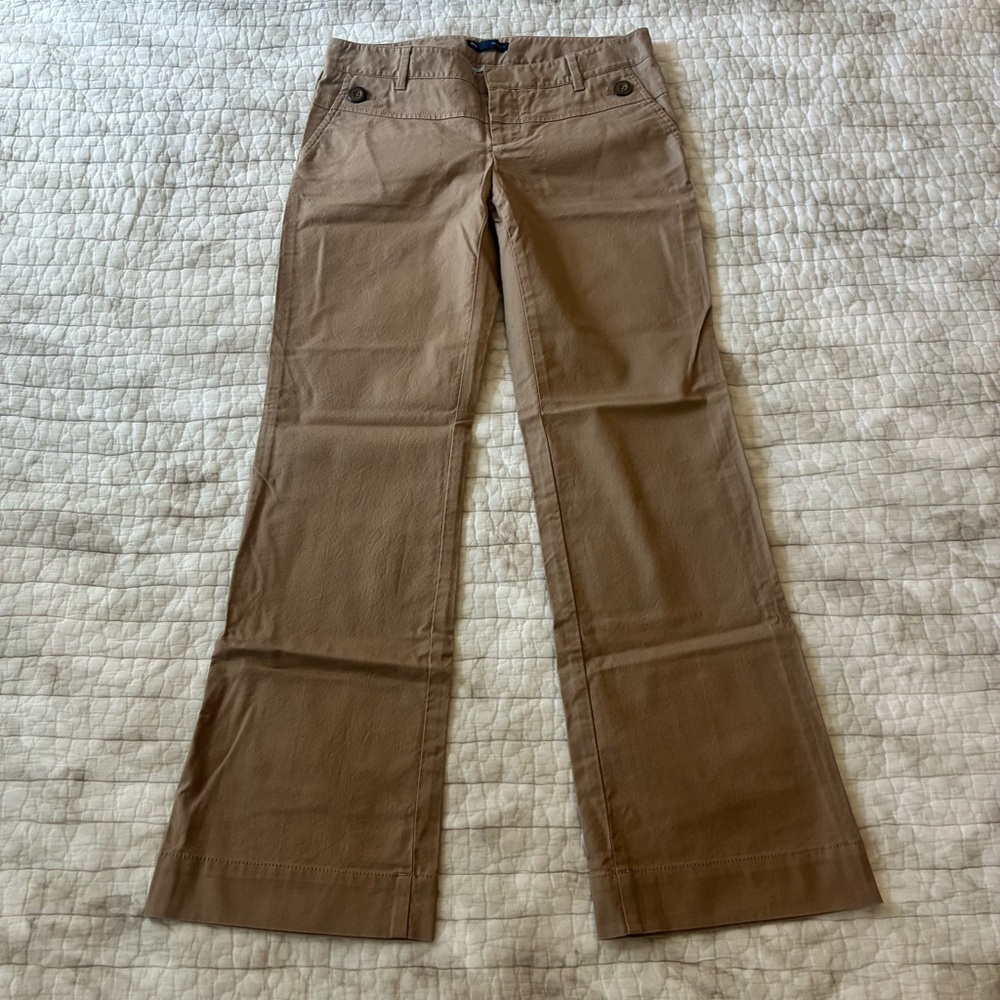Gap Hip Slung Bootcut Pants (Camel) Size 2P